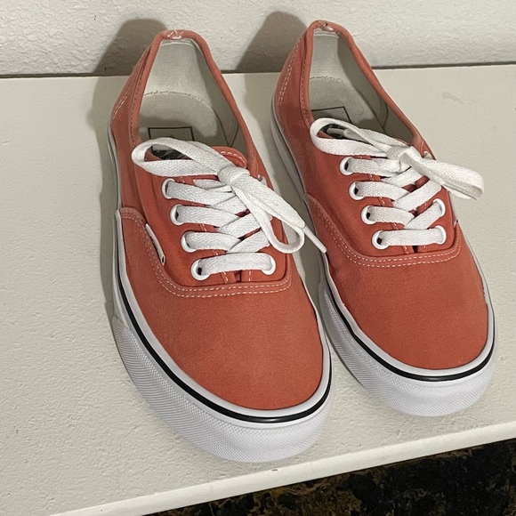 Vans Shoes Light Orange Vans Size Poshmark
